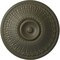 Ekena Millwork Modena Ceiling Medallion (Fits Canopies up to 5 1/4"), Hand-Painted Witch Hazel, 23 1/2"OD x 3 1/2"P CM23MOWHF - alternate 1